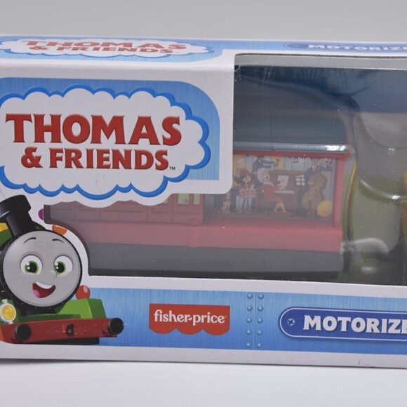 Thomas & Friends Motorized Fisher Price Party Train Percy - Percy Festif New - Picture 5 of 8